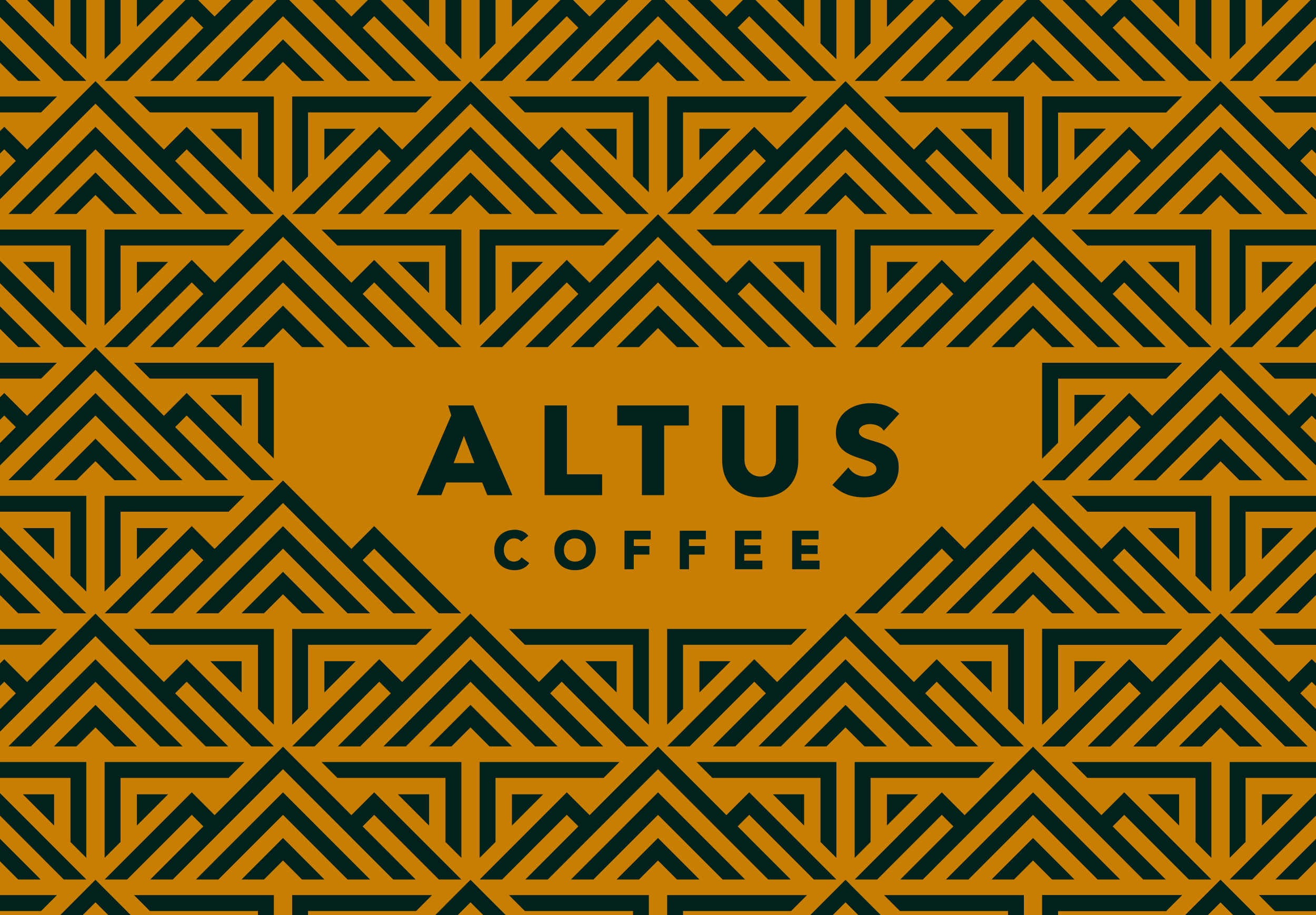 Altus Coffee Logo Pattern by Sunday Lounge