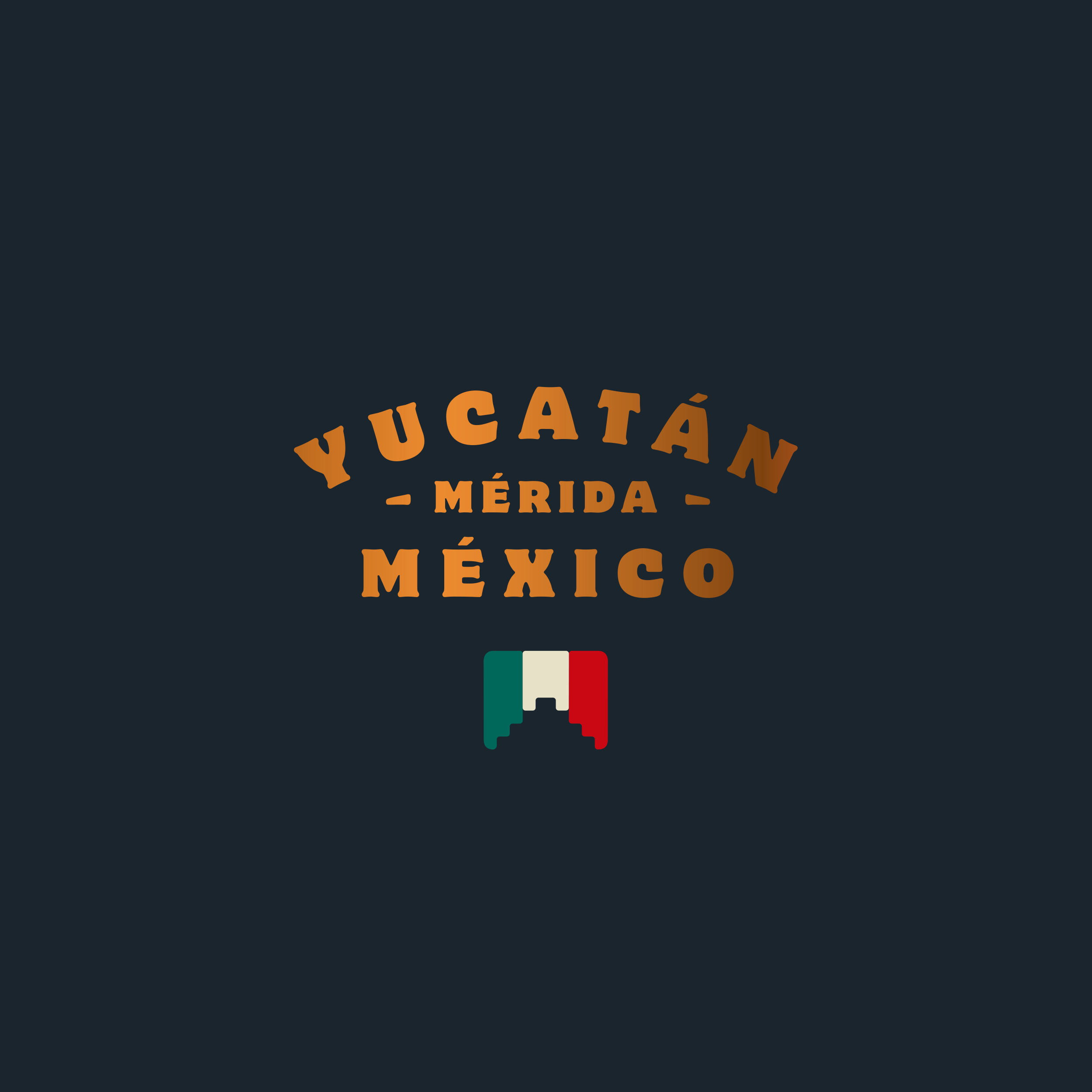 Yucatán Mérida Mexico Logo by Sunday Lounge
