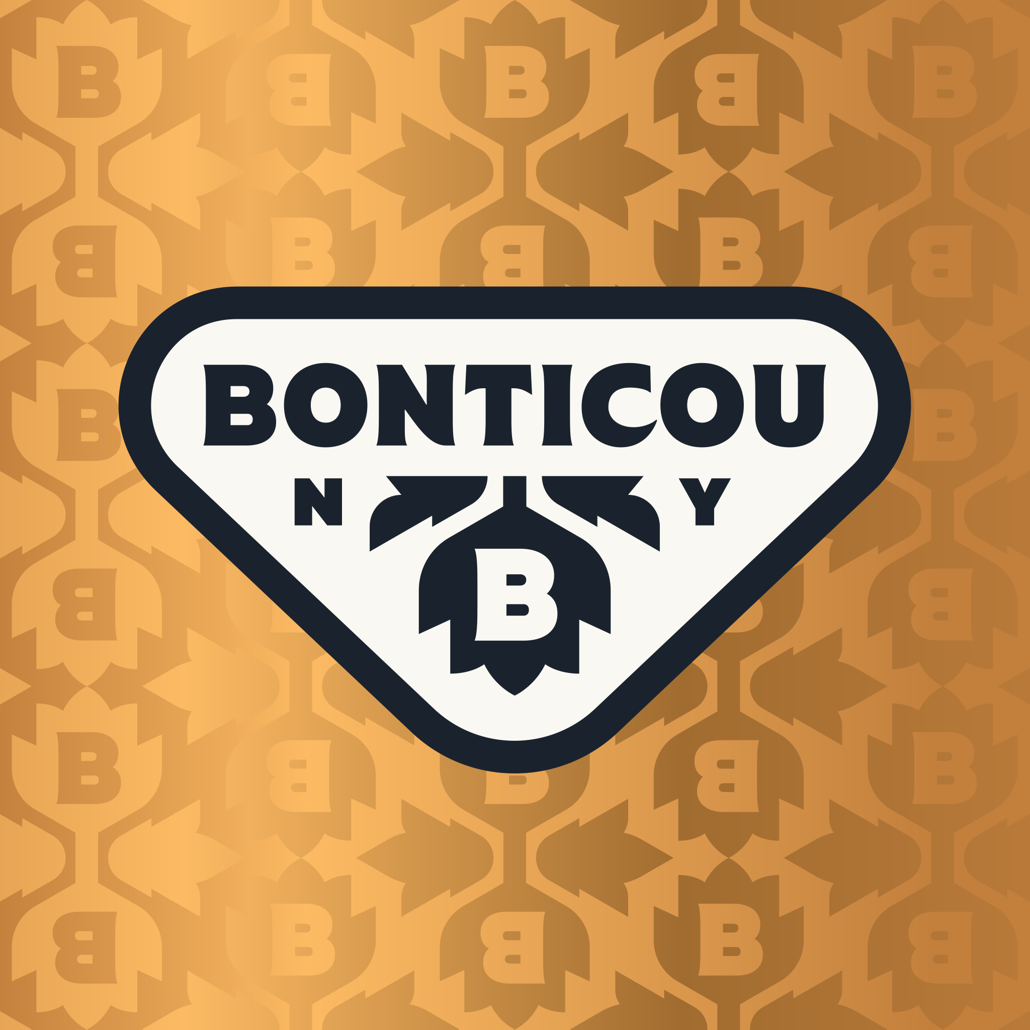 Bonticou Badge Logo NY by Sunday Lounge