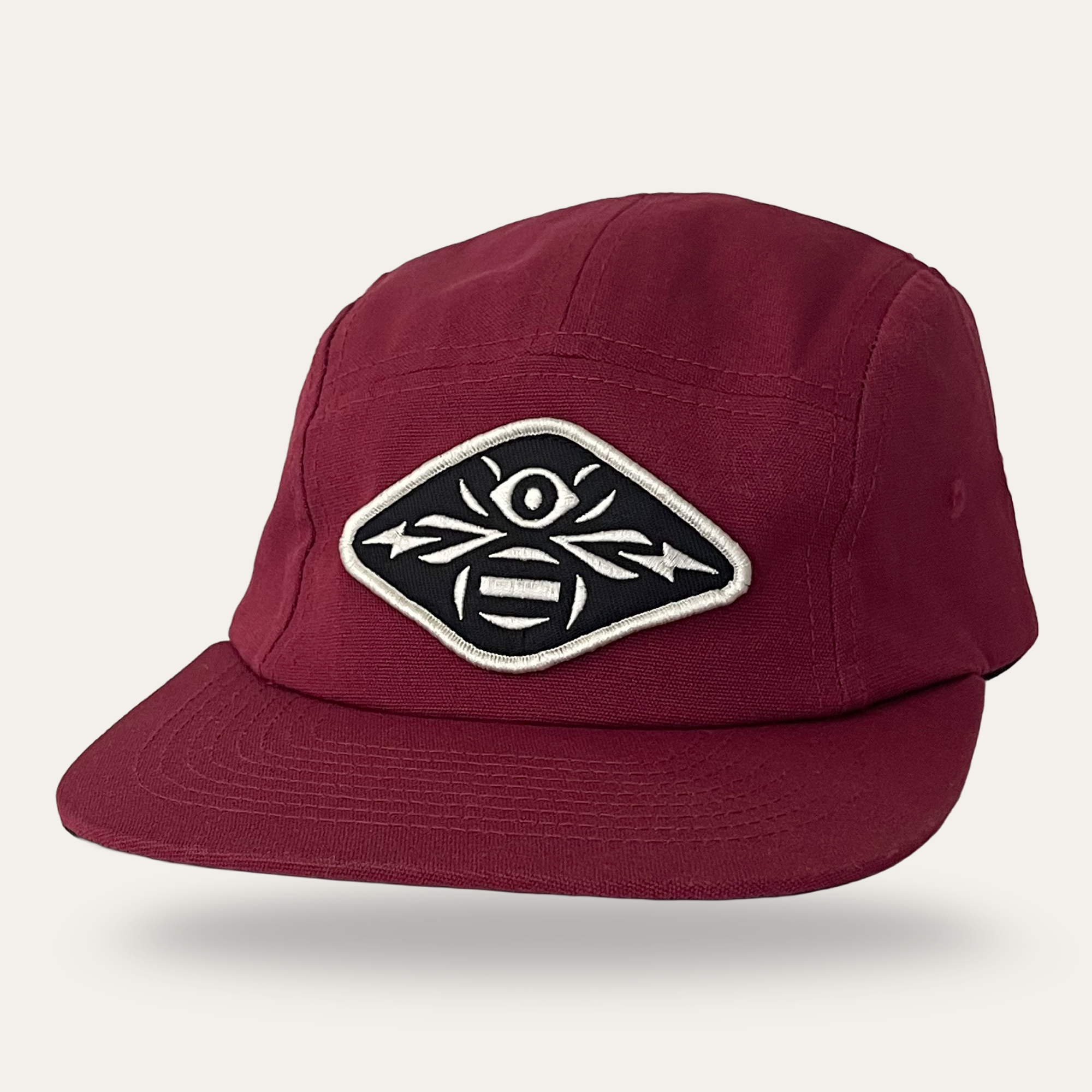 Bee Eye Hat – Burgundy