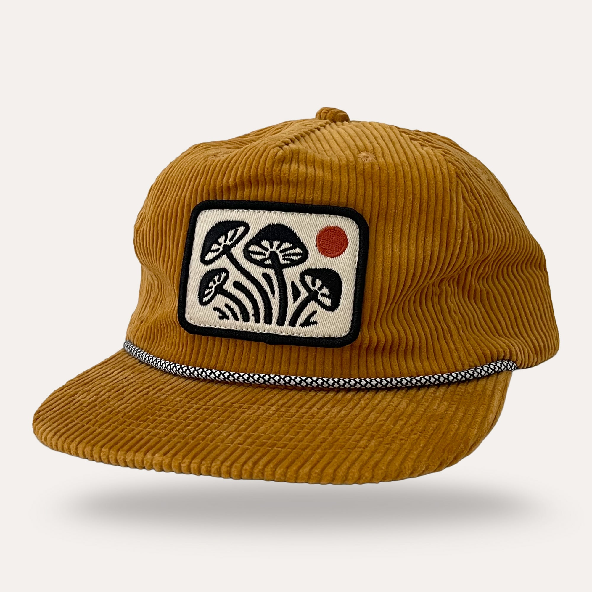 Mushroom Hat - Corduroy - Mustard