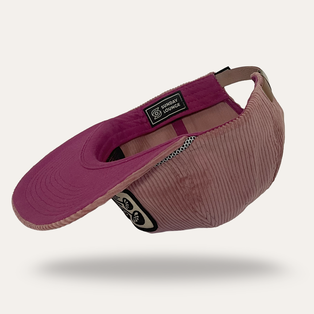 Mushroom Hat - Corduroy - Pink
