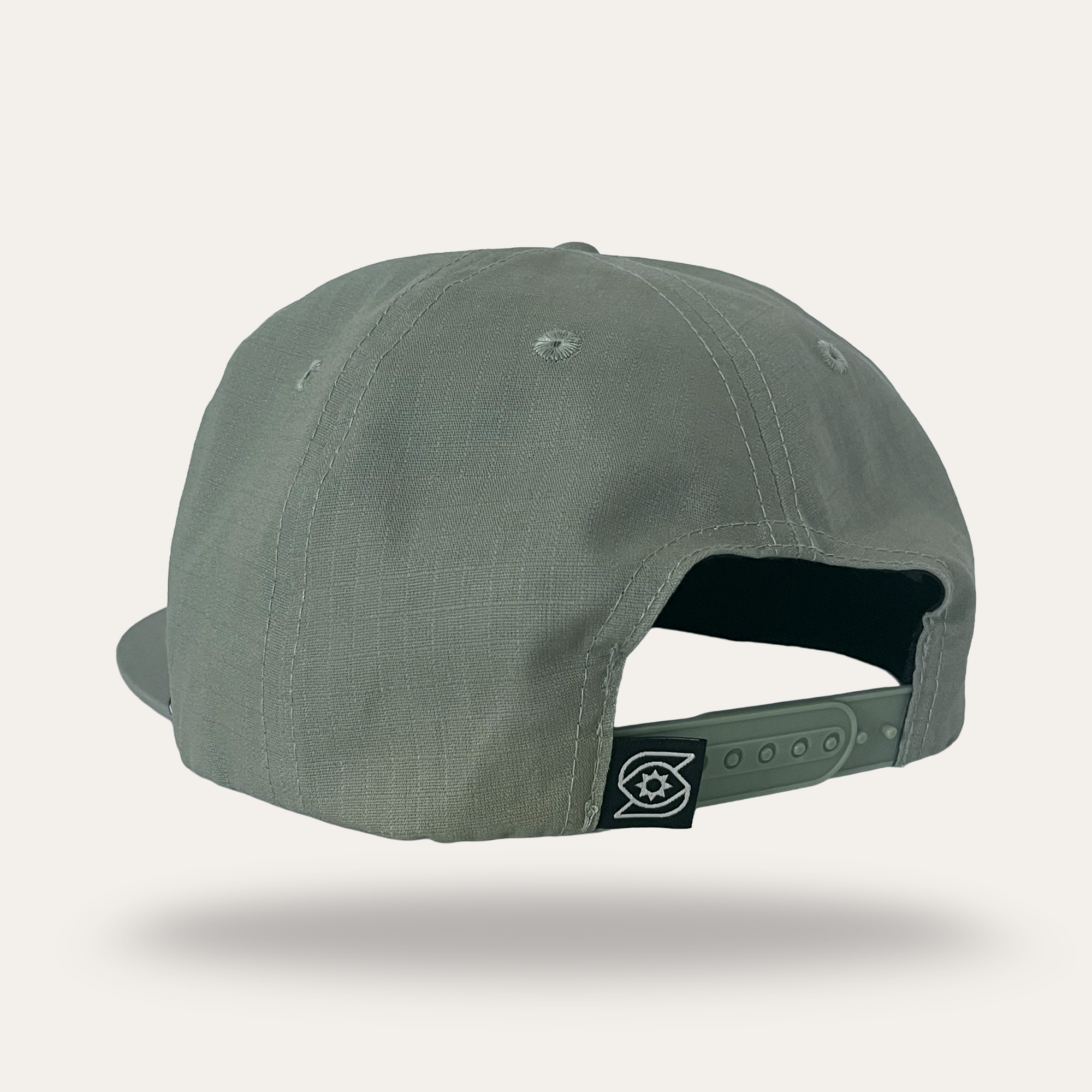 Pelican with Fish Hat - Cotton Ripstop - Sage Gray