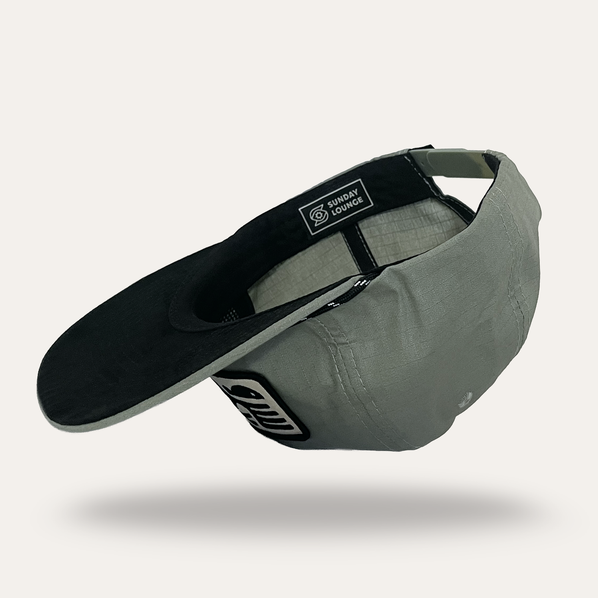 Pelican with Fish Hat - Cotton Ripstop - Sage Gray