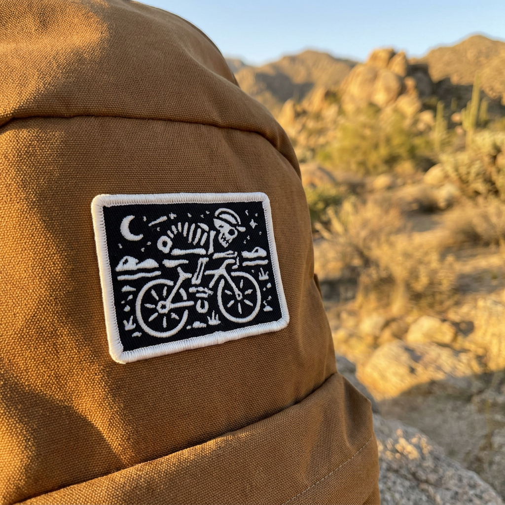 Skeleton Rider Patch