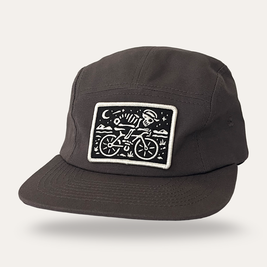 Skeleton Rider Hat – Dark Gray