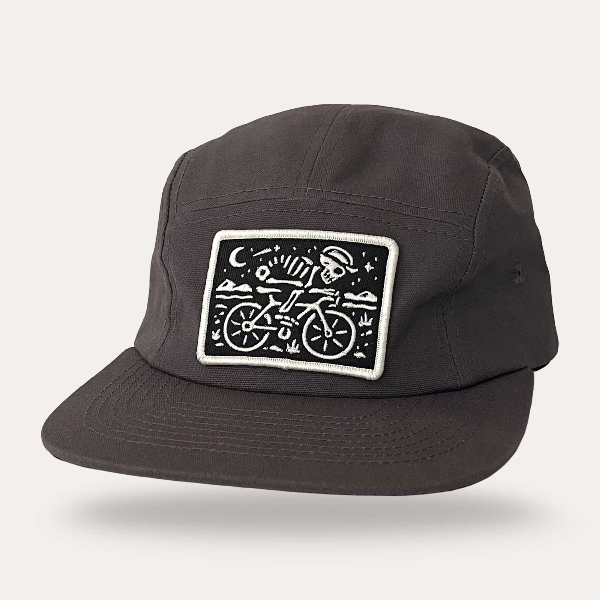 Skeleton Rider Hat – Dark Gray