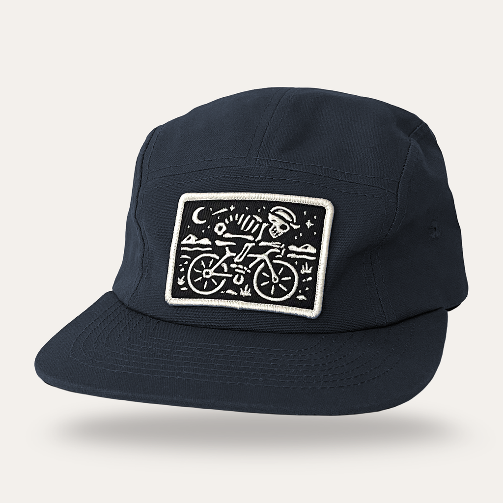 Skeleton Rider Hat – Midnight Blue