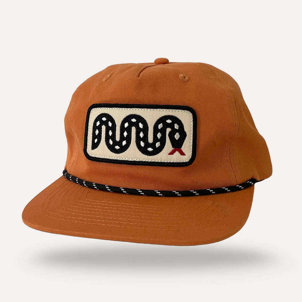 Snake Hat – Desert Orange