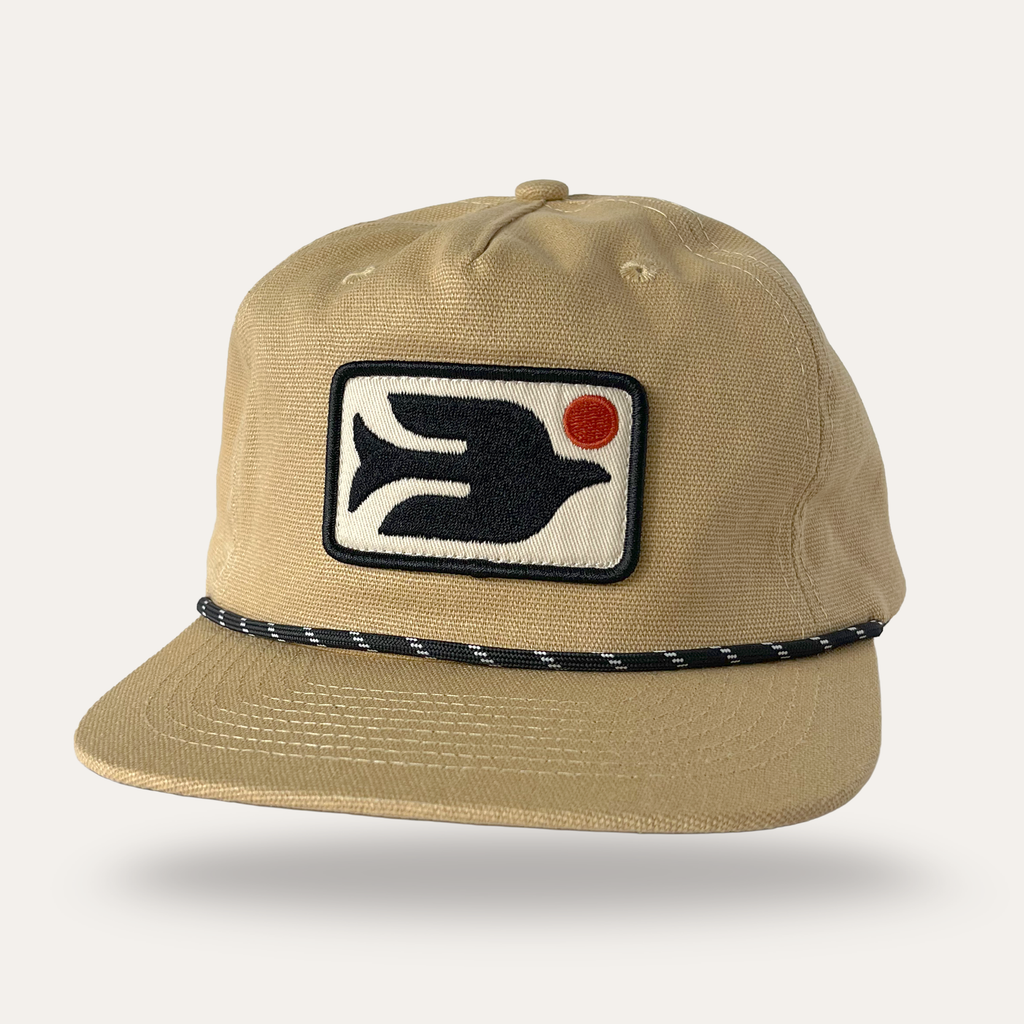Sun Bird Hat – Cotton Canvas - Sand