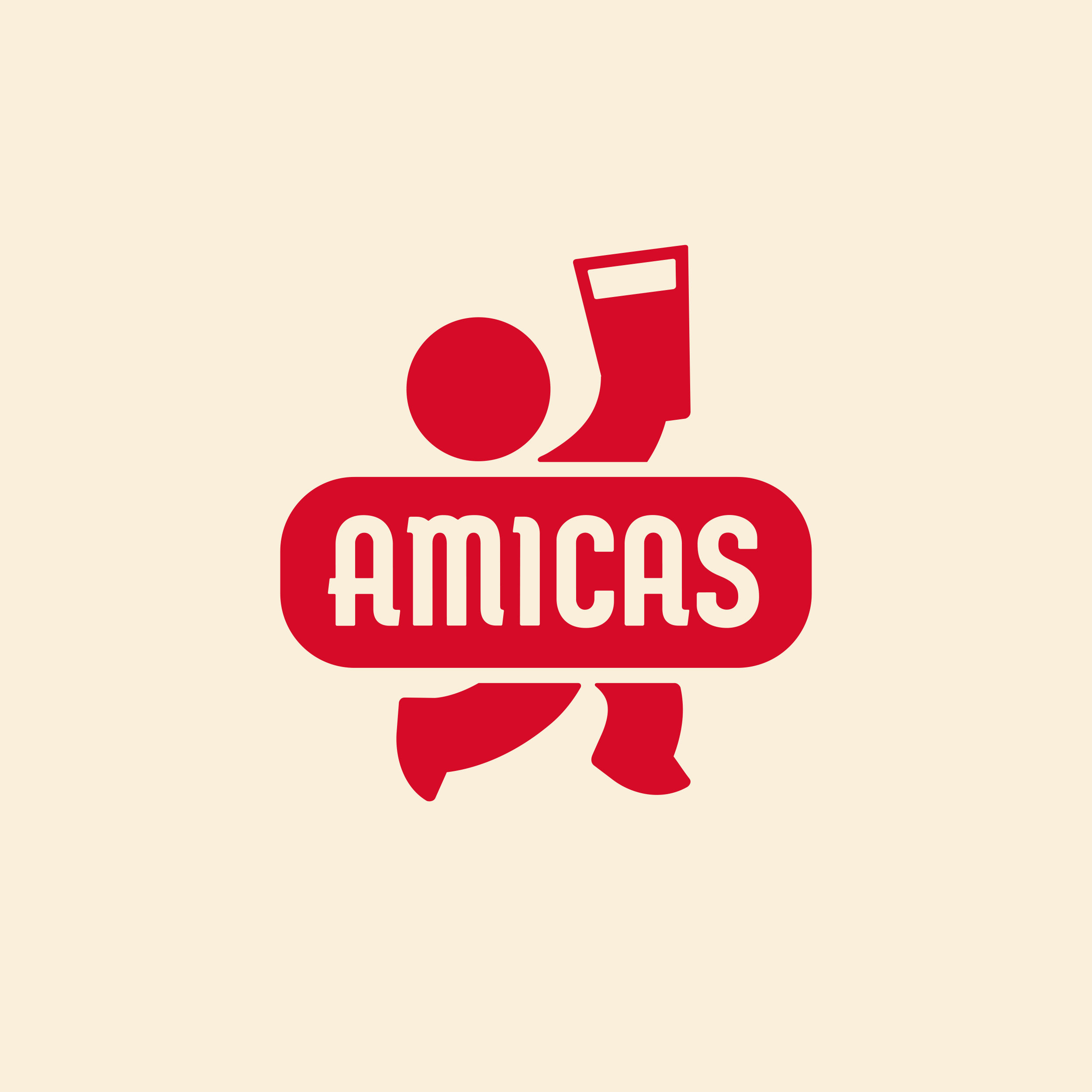Amicas Brewery Logo by Sunday Lounge