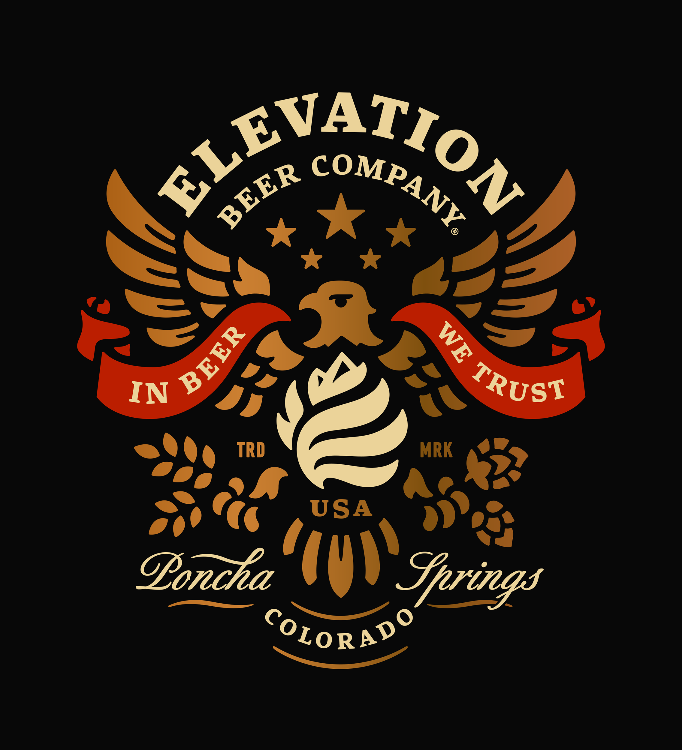 Elevation Beer Co Eagle Graphic by Sunday Lounge