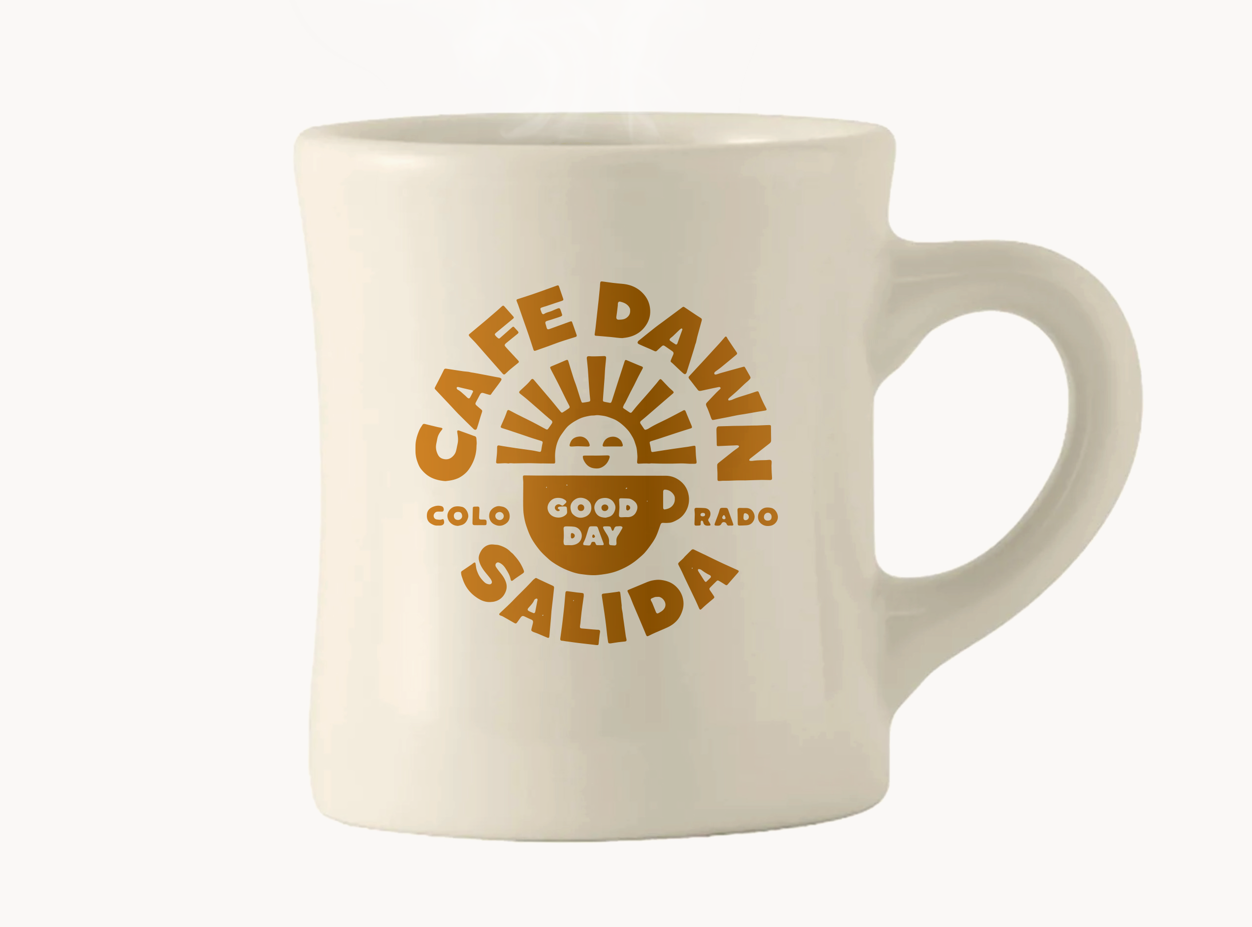 Cafe Dawn Logo by Sunday Lounge